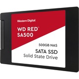 WD Red SA500 2.5" 500 GB Serial ATA III 3D NAND, Solid state-drev 500 GB, 2.5", 560 MB/s, 6 Gbit/sek.