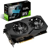 ASUS Dual -RTX2060-O6G-EVO NVIDIA GeForce RTX 2060 6 GB GDDR6, Grafikkort GeForce RTX 2060, 6 GB, GDDR6, 192 Bit, 7680 x 4320 pixel, PCI Express x16 3.0