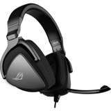 ASUS ROG Delta Core Headset Ledningsført Spil Sort, Gaming headset Sort, Ledningsført, 20 - 40000 Hz, Spil, 346 g, Headset, Sort