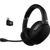 ASUS ROG Strix Go 2.4 Headset Kabel & trådløs Spil Sort, Gaming headset Headset, Headset, Spil, Sort, Binaural, Dreje