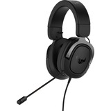 ASUS TUF Gaming H3 Headset Ledningsført Spil Sort, Grå, Gaming headset Rødgods, Ledningsført, Spil, 20 - 20000 Hz, 294 g, Headset, Sort, Grå