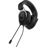 ASUS TUF Gaming H3 Headset Ledningsført Spil Sort, Grå, Gaming headset Rødgods, Ledningsført, Spil, 20 - 20000 Hz, 294 g, Headset, Sort, Grå