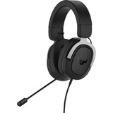 ASUS TUF Gaming H3 Headset Ledningsført Spil Sort, Grå, Gaming headset Sølv, Ledningsført, Spil, 20 - 20000 Hz, 294 g, Headset, Sort, Grå