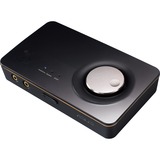 ASUS Xonar U7 MKII USB, Lydkort Sort, 24 Bit, 114 dB, USB