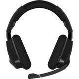 Corsair VOID ELITE Wireless Headset Sort, Gaming headset Sort/Carbon, Headset, Headset, Spil, Sort, Binaural, Trådløs