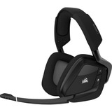 Corsair VOID ELITE Wireless Headset Sort, Gaming headset Sort/Carbon, Headset, Headset, Spil, Sort, Binaural, Trådløs