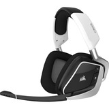 Corsair VOID RGB ELITE Wireless Headset Sort, Hvid, Gaming headset Hvid/Sort, Headset, Headset, Spil, Sort, Hvid, Binaural, Knapper, Dreje