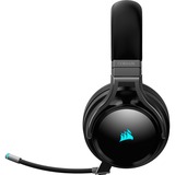 Corsair Virtuoso RGB Headset 3,5 mm stik USB Type-A Kulfiber, Gaming headset Carbon/Sort, Headset, Headset, Spil, Kulfiber, Binaural, Sort