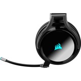 Corsair Virtuoso RGB Headset 3,5 mm stik USB Type-A Kulfiber, Gaming headset Carbon/Sort, Headset, Headset, Spil, Kulfiber, Binaural, Sort