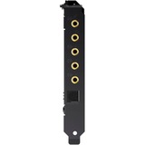 Creative Sound BlasterX AE-5 Plus Intern 5.1 kanaler PCI-E, Lydkort Sort, 5.1 kanaler, Intern, 32 Bit, 122 dB, PCI-E