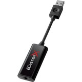 Creative Sound BlasterX G1 7.1 kanaler USB, Lydkort Sort, 7.1 kanaler, 24 Bit, 93 dB, USB