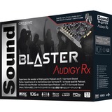 Creative Sound Blaster Audigy Rx Intern 7.1 kanaler PCI-E, Lydkort 7.1 kanaler, Intern, 24 Bit, 106 dB, PCI-E