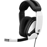 EPOS | Sennheiser GSP 301 Headset Sort, Hvid 3,5 mm stik, Gaming headset Sort/Hvid, Headset, Headset, Spil, Sort, Hvid, Binaural, Dreje