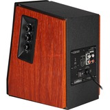 Edifier R1700BT 66W Sort, Træ højttaler, PC-højttaler Brown, 2-vejs, Trådløs, 3.5mm/USB/Bluetooth, 66 W, 60 - 20000 Hz, Sort, Træ