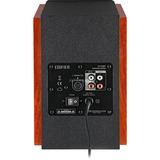 Edifier R1700BT 66W Sort, Træ højttaler, PC-højttaler Brown, 2-vejs, Trådløs, 3.5mm/USB/Bluetooth, 66 W, 60 - 20000 Hz, Sort, Træ