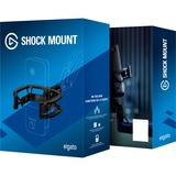 Elgato Wave Shock Mount Sort, Stødbeslag til mikrofon, Sort, Gummi, Stål, 11,5 cm, 32 mm, 135 mm