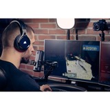 Elgato Wave Shock Mount Sort, Stødbeslag til mikrofon, Sort, Gummi, Stål, 11,5 cm, 32 mm, 135 mm