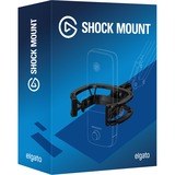 Elgato Wave Shock Mount Sort, Stødbeslag til mikrofon, Sort, Gummi, Stål, 11,5 cm, 32 mm, 135 mm