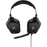 Logitech G432 Headset 3,5 mm stik Sort, Blå, Gaming headset Sort/Blå, Headset, Headset, Spil, Sort, Blå, Binaural, Ledningsført