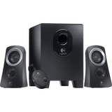 Logitech Speaker System Z313 25 W Sort 2.1 kanaler, PC-højttaler Sort/Sølv, 2.1 kanaler, 25 W, PC, Sort, Enkeltstående, 3,5 mm stik, Detail