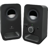 Logitech Z150 Multimedia Speakers Sort Ledningsført 6 W, PC-højttaler Sort, 2.0 kanaler, Ledningsført, 6 W, Sort