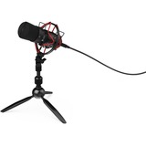SPC Gear SM900T Sort, Mikrofon Sort, 18 - 21000 Hz, 16 Bit, 48 kHz, 135 dB, Kardioid, Ledningsført