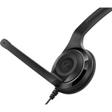 Sennheiser PC 8 USB Headset Sort Sort, Headset, Headset, Kontor/Callcenter, Sort, Binaural, 2 m