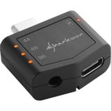 Sharkoon Mobile DAC PD USB, Lydkort 24 Bit, 100 dB, USB