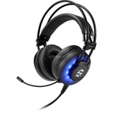 Sharkoon SKILLER SGH2 Headset Sort, Gaming headset Sort, Headset, Headset, Spil, Sort, Binaural, 2,5 m