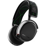 SteelSeries Arctis 9X Headset Micro-USB Bluetooth Sort, Gaming headset Sort/Grøn, Headset, Headset, Spil, Sort, Binaural, Digital