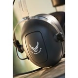 Thrustmaster T.Flight U.S. Air Force Edition Headset Ledningsført Spil Sort, Gaming headset grå/metal, Ledningsført, Spil, 650 g, Headset, Sort
