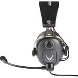 Thrustmaster T.Flight U.S. Air Force Edition Headset Ledningsført Spil Sort, Gaming headset grå/metal, Ledningsført, Spil, 650 g, Headset, Sort