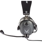 Thrustmaster T.Flight U.S. Air Force Edition Headset Sort, Gaming headset grå/metal, Headset, Headset, Spil, Sort, Binaural, Dreje