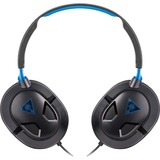 Turtle Beach Recon 50 Headset Ledningsført Spil Sort, Blå, Gaming headset Sort/Blå, Ledningsført, Spil, 20 - 20000 Hz, Headset, Sort, Blå