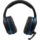 Turtle Beach Stealth 700 - PS4 Headset Sort, Gaming headset Sort/Blå, Headset, Headset, Spil, Sort, Binaural, Trådløs