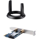 ASUS PCE-AC58BT Intern WLAN / Bluetooth 1733 Mbit/s, Wi-Fi-adapter Intern, Trådløs, PCI Express, WLAN / Bluetooth, Wi-Fi 5 (802.11ac), 1733 Mbit/s