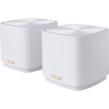 ASUS ZenWiFi AX Mini (XD4) kabelforbundet router 10 Gigabit Ethernet Hvid, Mesh router Hvid, Ethernet WAN, 10 Gigabit Ethernet, Hvid