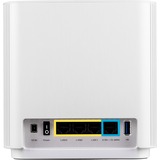 ASUS ZenWiFi AX (XT8) trådløs router Gigabit Ethernet Tri-band (2,4 GHz / 5 GHz / 5 GHz) 4G Hvid, WIRELESS LTE router Hvid, Wi-Fi 6 (802.11ax), Tri-band (2,4 GHz / 5 GHz / 5 GHz), Ethernet LAN, 4G, Hvid, Bordplade router