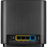 ASUS ZenWiFi AX (XT8) trådløs router Gigabit Ethernet Tri-band (2,4 GHz / 5 GHz / 5 GHz) 4G Sort, WIRELESS LTE router Sort, Wi-Fi 6 (802.11ax), Tri-band (2,4 GHz / 5 GHz / 5 GHz), Ethernet LAN, 4G, Sort, Bordplade router
