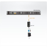 ATEN KA7170-AX KVM-kabel Sort, Blå, Metallic, Adapter USB, USB, VGA, Sort, Blå, Metallic, RJ-45, 1 x RJ-45