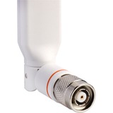 Cisco AIR-ANT2524DW-R= antenne Omniretningsbestemt antenne RP-TNC 4 dBi Hvid, 4 dBi, 2.4/5 GHz, 2 dBi, 4 dBi, 50 ohm (Ω), 63°