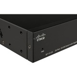 Cisco SF112-24 Ikke administreret L2 Fast Ethernet (10/100) 1U Sort, Switch Ikke administreret, L2, Fast Ethernet (10/100), Fuld duplex, Stativ-montering, 1U