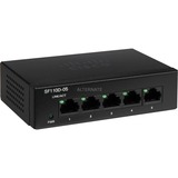 Cisco Small Business SF110D-05 Ikke administreret L2 Fast Ethernet (10/100) Sort, Switch Sort, Ikke administreret, L2, Fast Ethernet (10/100), Fuld duplex