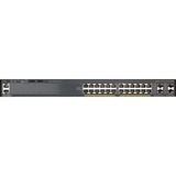 Cisco Small Business WS-C2960X-24TS-L netværksswitch Administreret L2/L3 Gigabit Ethernet (10/100/1000) 1U Sort Administreret, L2/L3, Gigabit Ethernet (10/100/1000), Fuld duplex, Stativ-montering, 1U
