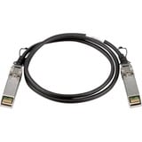 D-Link DEM-CB100S InfiniBand og fiberoptisk kabel 1 m SFP+ Sort Sort, 1 m, SFP+, SFP+