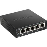 D-Link DES-1005P/E netværksswitch Ikke administreret L2 Fast Ethernet (10/100) Strøm over Ethernet (PoE) Sort Sort, Ikke administreret, L2, Fast Ethernet (10/100), Fuld duplex, Strøm over Ethernet (PoE)