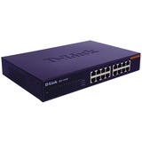 D-Link DES-1016D/E netværksswitch Ikke administreret Sort, Ikke administreret, Fuld duplex