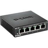 D-Link DES-105 Ikke administreret L2 Sort, Switch Sort, Ikke administreret, L2, Fuld duplex