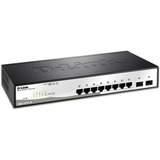 D-Link DGS-1210-10 netværksswitch Administreret L2 Gigabit Ethernet (10/100/1000) 1U Sort, Grå Administreret, L2, Gigabit Ethernet (10/100/1000), Fuld duplex, Stativ-montering, 1U