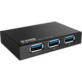 D-Link DUB-1340 Sort, USB hub Sort, Sort, USB, 5 V, 4 A, Windows XP, Vista, 7 Mac OS X +, 60 g
